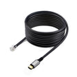 StarTech.com USB-C to RJ9 Adapter for Office Phone Handset or Wired/Wireless Headset, Use Existing Landline Hardware, 6ft/1.8m, For Laptop/Desktop Computer/Mobile