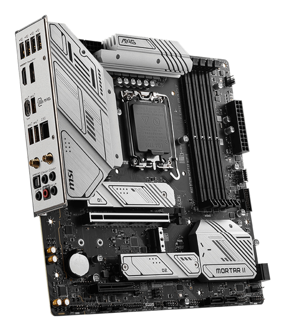 MSI MAG B760M MORTAR WIFI II DDR5 Intel B760 LGA 1700 micro ATX