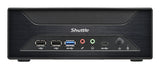 Shuttle XPC slim Barebone XH810 - S1851, Intel H810, 1xDP, 2xHDMI, 3x COM (RS232) , 2x Intel LAN,2x2.5", 8x USB, 3x M.2, 24/7 permanent operation