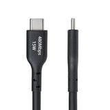 StarTech.com 15ft (4.5m) USB-A to USB-C Charging Cable, Charge & Sync, 3A, USB 2.0, TPE Jacket - Black USB Charging Cord