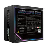 GIGABYTE AORUS ELITE P1000W ICE Power Supply Unit - PCIe 5.0, 80 PLUS Platinum, Fully modular design, 120mm Fan, ATX 3.0 compatible, EU Plug
