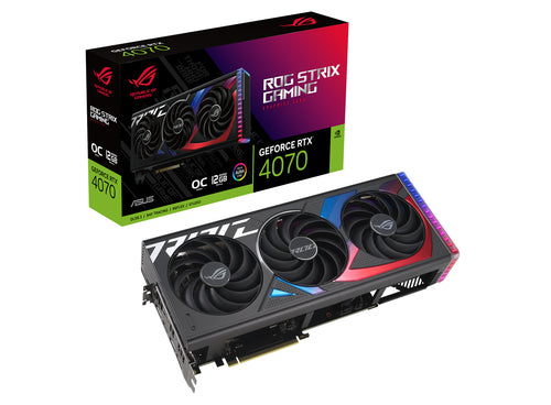 ASUS ROG -STRIX-RTX4070-O12G-GAMING NVIDIA GeForce RTX 4070 12 GB GDDR6X