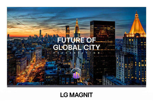 LG MAGNIT LAAA009 Digital signage flat panel 3.45 m (136") LED Wi-Fi 500 cd/m² 4K Ultra HD Black Built-in processor