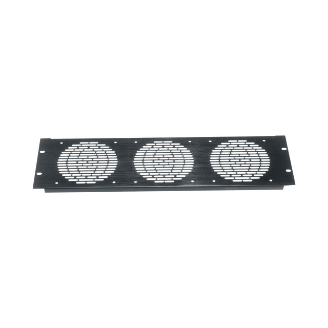 Middle Atlantic Fan panel, 3 fan, Anodized