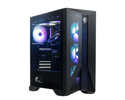 MSI Aegis R 13NUE-448US Intel® Core™ i7 i7-13700F 16 GB DDR5-SDRAM 1 TB SSD NVIDIA GeForce RTX 4070 Windows 11 Pro Desktop PC Black