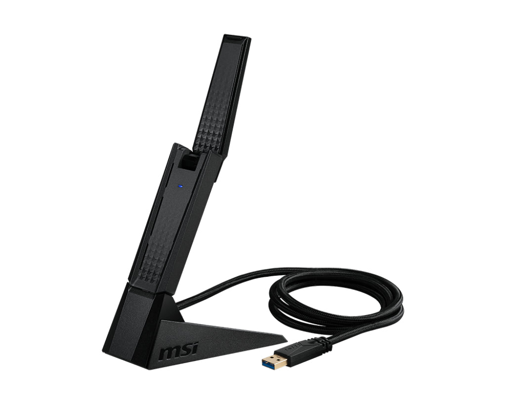MSI AXE5400 network card WLAN 2402 Mbit/s