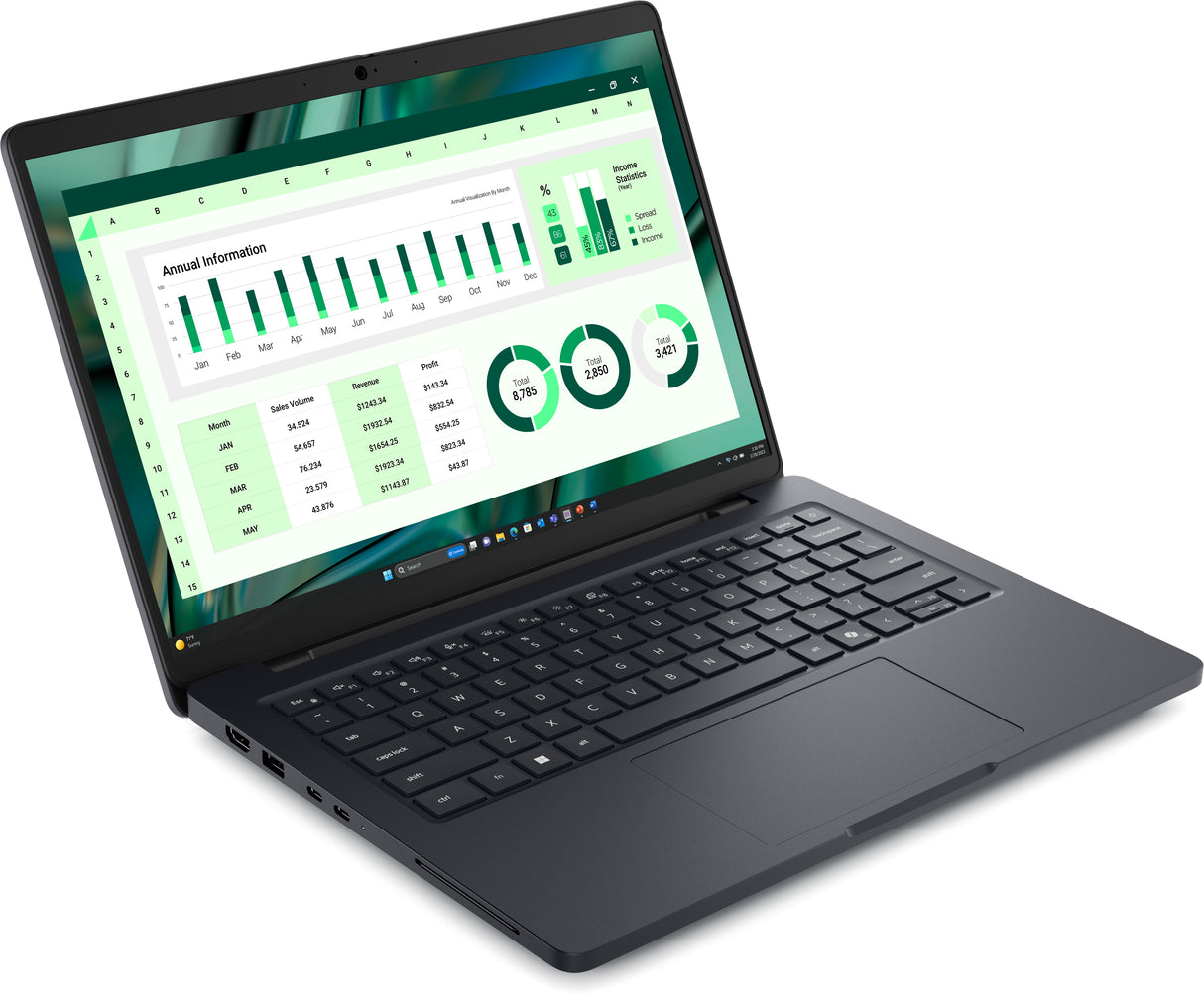 DELL Pro Max 14 MC14250 Intel Core Ultra 5 235H Mobile workstation 35.6 cm (14") Full HD+ 16 GB LPDDR5x-SDRAM 512 GB SSD Wi-Fi 7 (802.11be) Windows 11 Pro US English Black