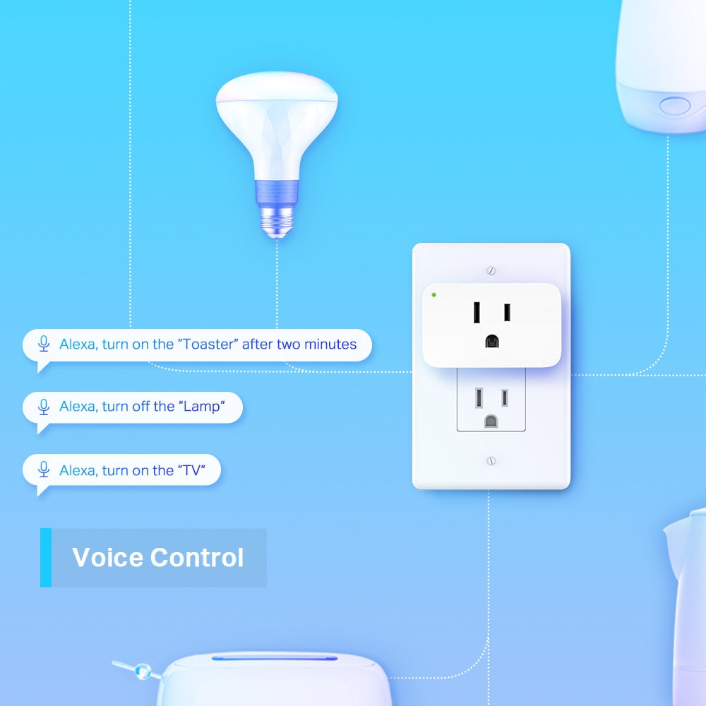 TP-Link Tapo P105(4-PACK) smart plug 1800 W Home White