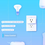 TP-Link Tapo P105(4-PACK) smart plug 1800 W Home White