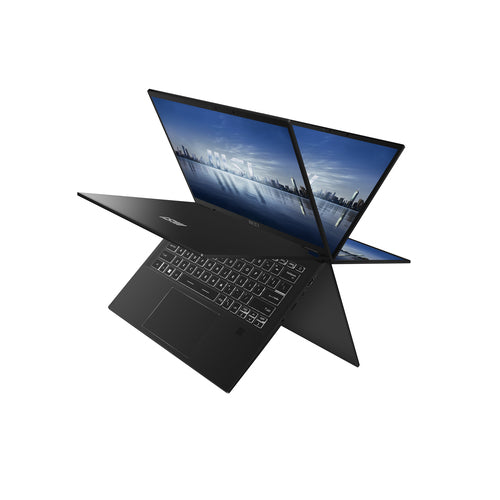 MSI Summit E14 Flip Evo E16FlipEvo A13MT-285CA Intel® Core™ i7 i7-1360P Hybrid (2-in-1) 35.6 cm (14") Touchscreen Full HD+ 32 GB LPDDR5-SDRAM 1 TB SSD Wi-Fi 6E (802.11ax) Windows 11 Home Black
