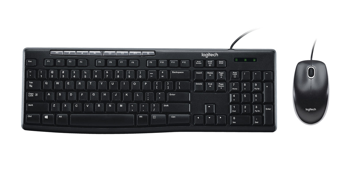 Logitech 920-002714 keyboard Mouse included USB English Black