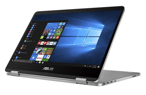 ASUS Vivobook Flip TP401MA-Q1S-CB laptop Intel® Pentium® Silver N5000 Hybrid (2-in-1) 35.6 cm (14") Touchscreen HD 4 GB LPDDR4-SDRAM 128 GB SSD Wi-Fi 5 (802.11ac) Windows 10 Home in S mode Grey
