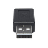 Manhattan USB-C to USB-A Adapter, Female to Male, 480 Mbps (USB 2.0), Hi-Speed USB, Black, Lifetime Warranty