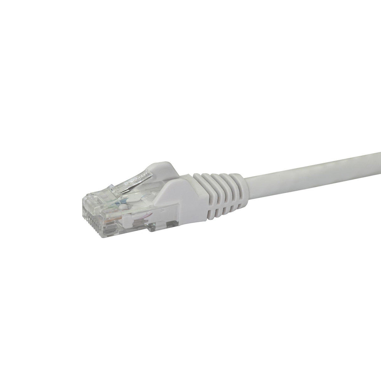 StarTech.com 10ft CAT6 Ethernet Cable - White CAT 6 Gigabit Ethernet Wire - 250MHz 100W PoE RJ45 UTP Network/Patch Cord Snagless w/Strain Relief Individually Tested