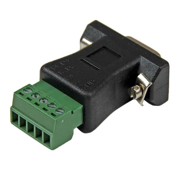 StarTech.com RS422 RS485 Serial DB9 to Terminal Block Adapter - TAA