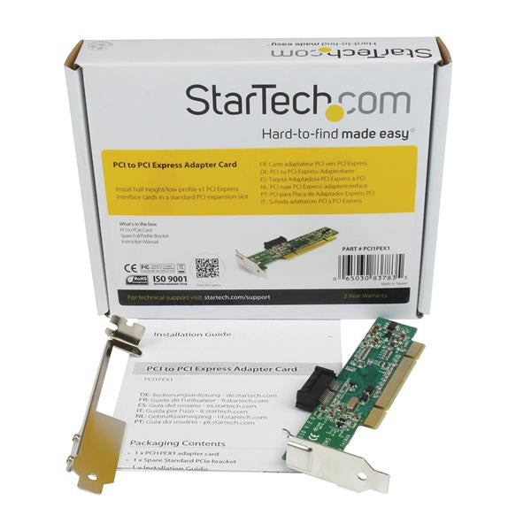 StarTech.com PCI to PCI Express Adapter Card - TAA