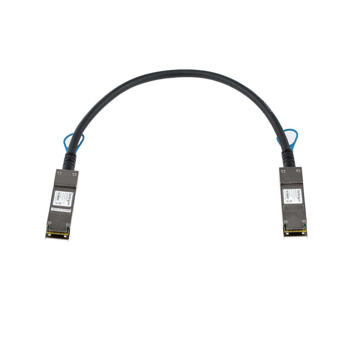 StarTech.com Juniper EX-QSFP-40GE-DAC-50CM Compatible 0.5m 40G QSFP+ to QSFP+ Direct Attach Cable Twinax - 40GbE QSFP+ Copper DAC 40 Gbps Low Power Passive Transceiver Module DAC