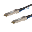 StarTech.com Cisco QSFP-H40G-CU1M Compatible 1m 40G QSFP+ to QSFP+ Direct Attach Cable Twinax - 40GbE QSFP+ Copper DAC 40 Gbps Low Power Passive Transceiver Module DAC Firepower C9200 C9400
