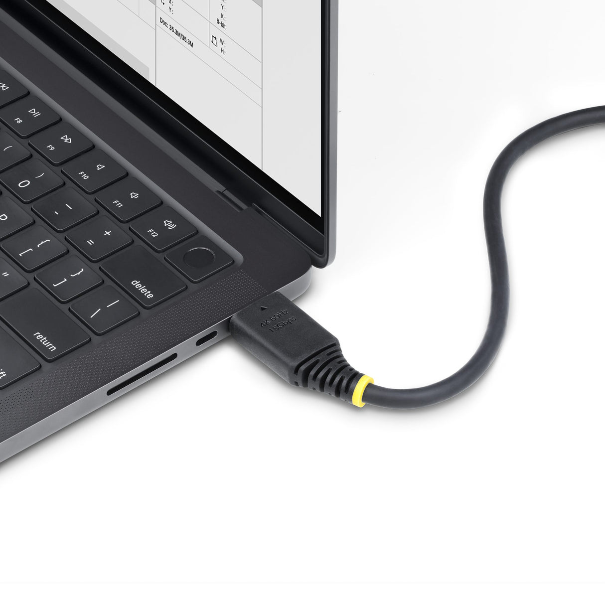StarTech.com 2m (6ft) High Speed HDMI Cable with Gripping Connectors, 4K 60Hz/1440p 144Hz, HDR10/HDCP 2.2/ARC, 18Gbps, UHD HDMI Cord for TV/Monitor/Display, TPE Jacket