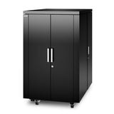 APC NetShelter CX 18U 24U Freestanding rack Black