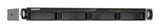 QNAP TS-435XEU NAS Rack (1U) Marvell CN9131 4 GB DDR4 0 TB QNAP QTS Black, Grey
