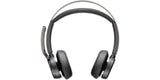 HP Poly Voyager Focus 2 Microsoft Teams Certified USB-C-C Headset +USB-C/A Adapter +Charging Stand