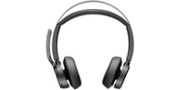 HP Poly Voyager Focus 2 Microsoft Teams Certified USB-C-C Headset +USB-C/A Adapter +Charging Stand