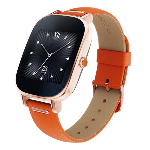 ASUS WI502Q-RL-OG-Q smartwatch / sport watch 3.68 cm (1.45") AMOLED Digital 280 x 280 pixels Touchscreen Pink gold Wi-Fi