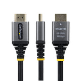 StarTech.com 12ft (3.6m) Certified Ultra High Speed HDMI Cable, 8K 60Hz/4K 120Hz, HDMI 2.1 Cable with HDR10+ / eARC, 48Gbps, 8K HDMI Cord for Monitor/TV/Display, Flexible TPE Jacket