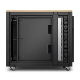 APC AR4017A rack cabinet 17U Freestanding rack Black, Maple colour