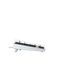 CHERRY KC 200 MX keyboard Universal USB QWERTY English Silver, White