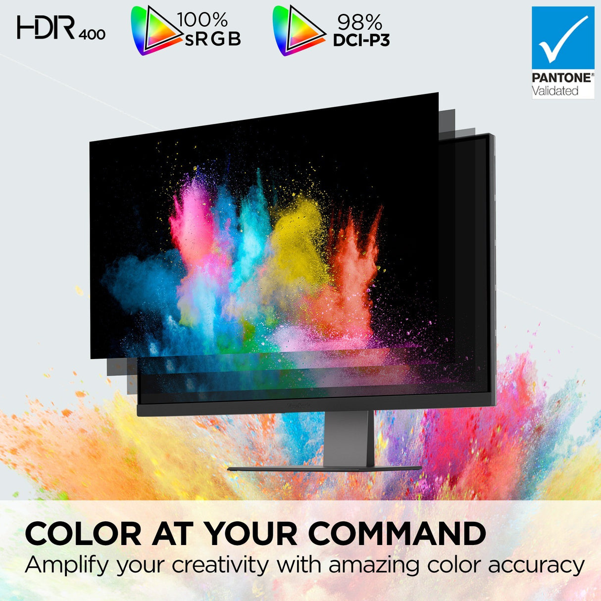 Viewsonic VP Series VP3276T-4K computer monitor 81.3 cm (32") 3840 x 2160 pixels 4K Ultra HD LED Black