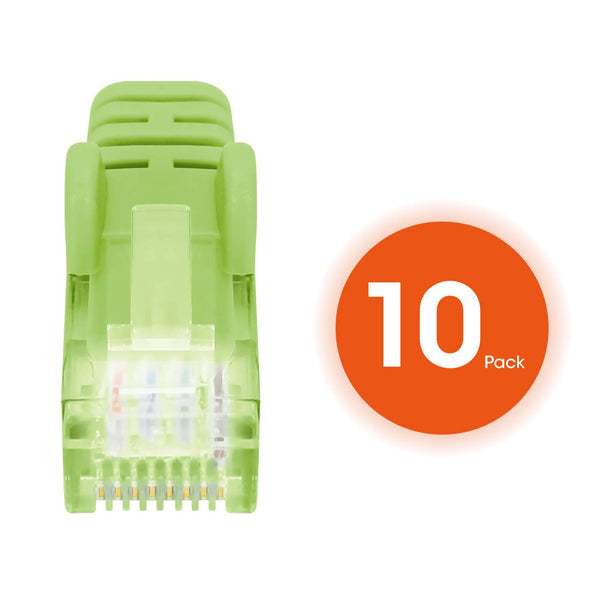 Intellinet 744645 networking cable Light Green 3 m Cat6 U/UTP (UTP)