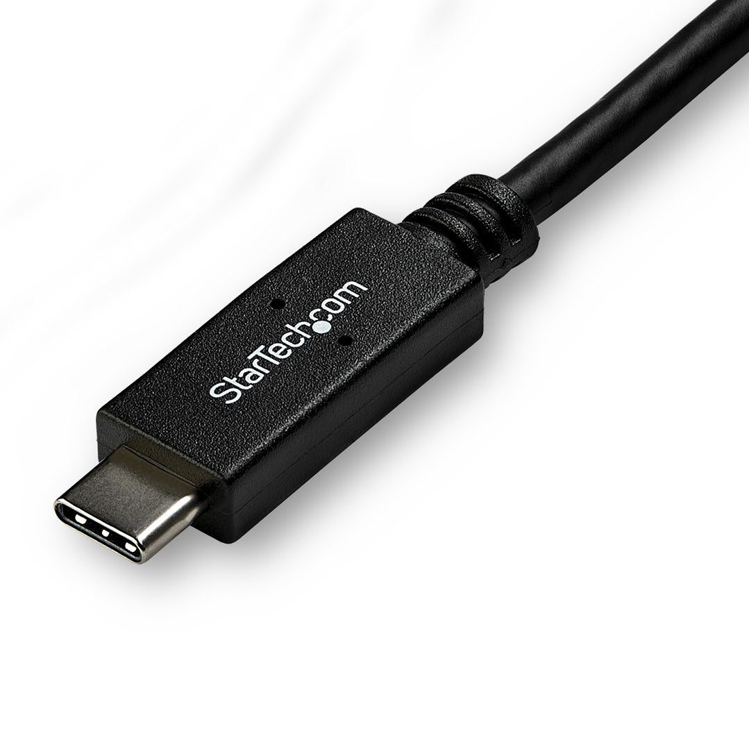 StarTech.com 10ft (3m) USB C to DVI Cable - 1080p (Single Link) USB Type-C (DP Alt Mode HBR2) to DVI-Digital Video Adapter Cable - Works with Thunderbolt - Laptop to DVI Monitor/Display