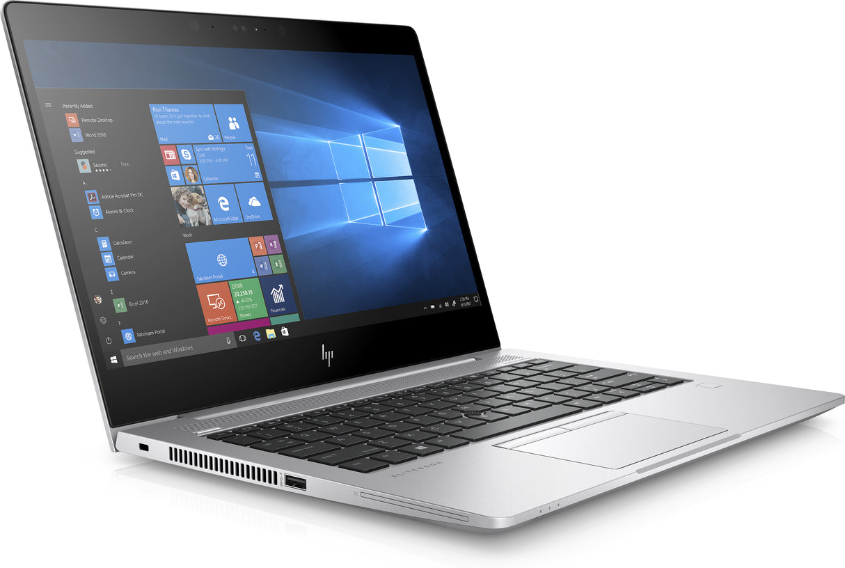 HP EliteBook 830 G5 Intel® Core™ i5 i5-8350U Laptop 33.8 cm (13.3") Full HD 8 GB DDR4-SDRAM 256 GB SSD Wi-Fi 5 (802.11ac) Windows 10 Pro Silver