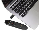 StarTech.com Wireless Presentation Remote with Red Laser Pointer - 90 ft. (27 m) - TAA