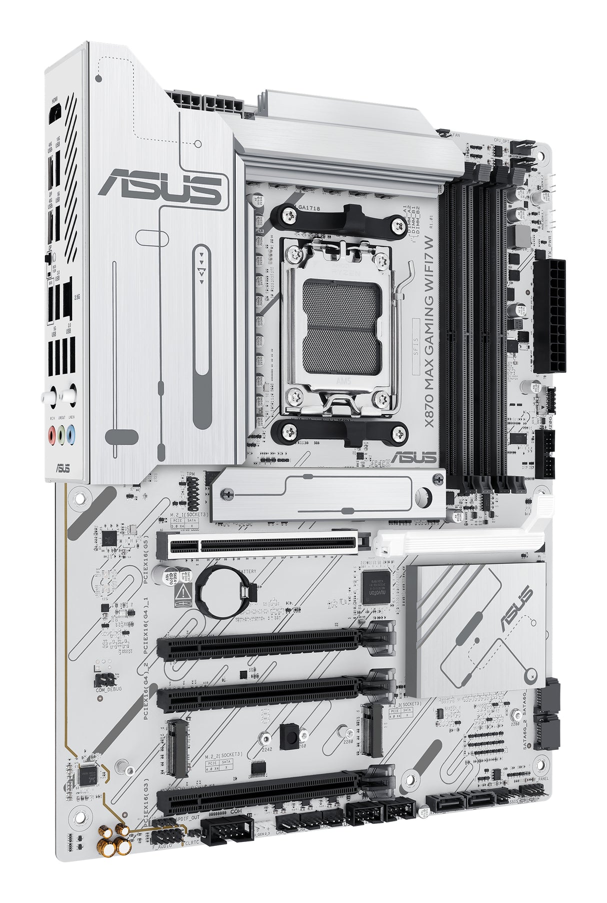 ASUS X870 MAX GAMING WIFI7 W AMD X870 Socket AM5 ATX
