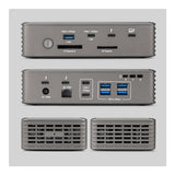 StarTech.com Thunderbolt 5 Dock with NVMe Slot for Mac and Windows, Up to Dual 8K 60Hz or Triple 4K 144Hz, 140W Laptop Charging, 5GbE, 120Gbps Bandwidth Boost