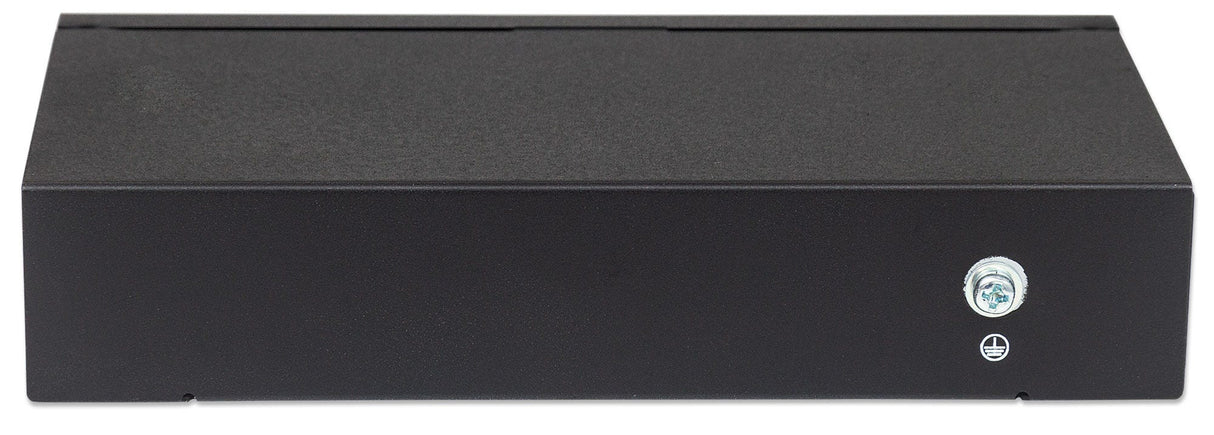 Intellinet 2-Port Gigabit High-Power PoE+ Extender Repeater, IEEE 802.3at/af Power over Ethernet (PoE+/PoE), metal