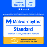 Malwarebytes Premium 3-Device 1-Year PC/MAC/Android/iOS ESD (DOWNLOAD CODE)