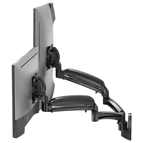 Chief KontourTM K1W Dynamic Wall Mount Reduced Height, 2 Monitors-K1W220BXRH