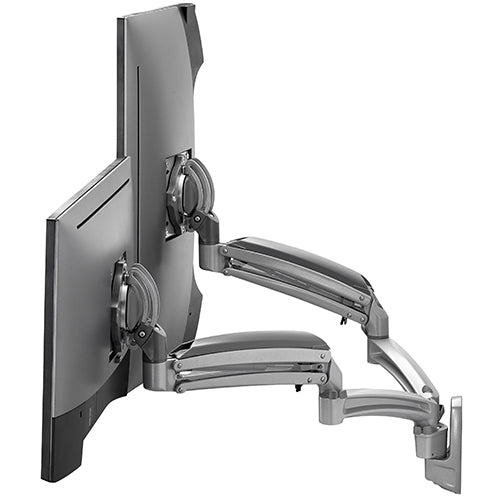 Chief KontourTM K1W Dynamic Wall Mount Reduced Height, 2 Monitors-K1W220SXRH