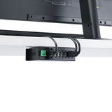 StarTech.com 7-Port USB 2.0 Hub - Metal Industrial USB-A Hub with ESD Protection & 350W Surge Protection - Din Rail, Wall or Desk Mountable - TAA Compliant USB Expander Hub
