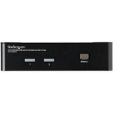 StarTech.com 2 Port USB HDMI KVM Switch with Audio and USB 2.0 Hub - TAA