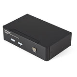 StarTech.com 2 Port USB HDMI KVM Switch with Audio and USB 2.0 Hub - TAA