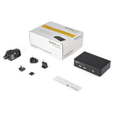StarTech.com 2 Port USB HDMI KVM Switch with Audio and USB 2.0 Hub - TAA