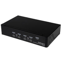 StarTech.com 4 Port USB DisplayPort KVM Switch with Audio - TAA