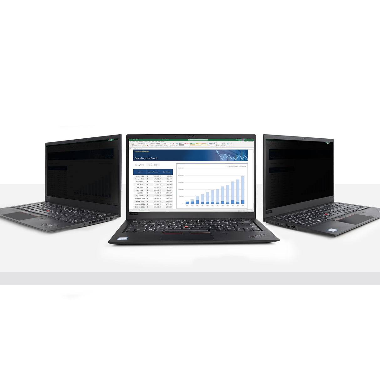 StarTech.com 14in Laptop Privacy Screen - Anti-Glare Privacy Filter for Widescreen (16:9) Displays - Laptop Monitor Screen Protector with 51% Blue Light Reduction - Reversible Matte/Glossy Sides - TAA