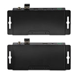 StarTech.com 4K HDMI over Fiber Extender Kit, 4K 60Hz up to 3300ft/1km (Single Mode) or 1000ft/300m (Multimode) LC Fiber Optic, HDR, HDCP, 3.5mm Audio/RS232/IR Extender, Transmitter and Receiver Kit
