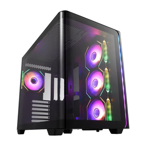 FSP M580-BA Case Midi Tower mITX, mATX Black ARGB